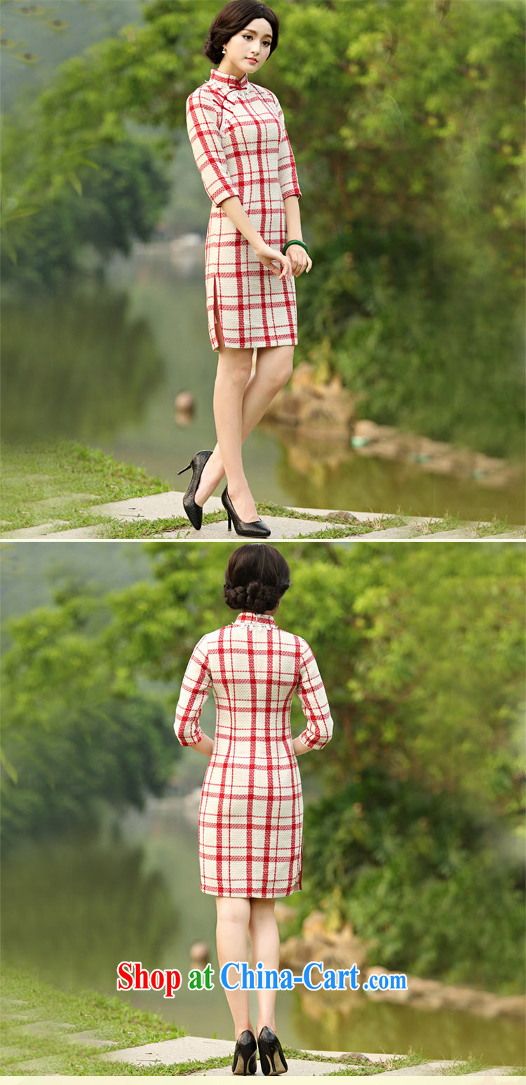 Still, the 2014 autumn and winter, new, long, Aura daily 7 cuff improved cheongsam dress in pure XXXL pictures, price, brand platters! Elections are good character, the national distribution, so why buy now enjoy more preferential! Health