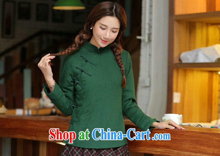 Cheng Kejie, Wiesbaden, new autumn and winter clothing of Korea cotton the Chinese, for a tight hand a quilted coat hooks cotton clothing dark green quilted coat XXL pictures, price, brand platters! Elections are good character, the national distribution, so why buy now enjoy more preferential! Health