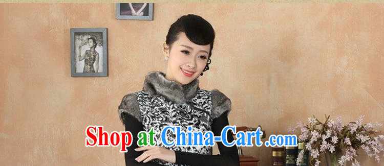 Bin Laden smoke-free winter clothing cheongsam dress Tang replace the collar cheongsam Chinese improved gross winter outfit for warm hair dress is shown in Figure 2 XL pictures, price, brand platters! Elections are good character, the national distribution, so why buy now enjoy more preferential! Health