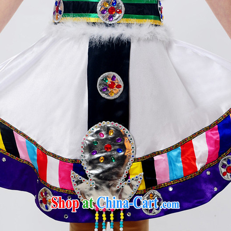 I should be grateful if you would arrange for her dream 2014 new show clothing Snow White Lotus Tibetan dance stage costumes ethnic costumes HXYM 0031 white XXL March 5, shipping, and I would be grateful if you could Hong Kong Arts dreams, and shopping on