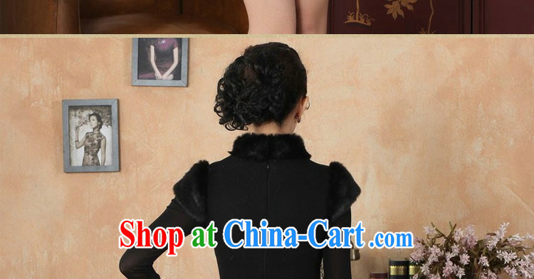 spend the winter clothes cheongsam dress Chinese Chinese improved, gross for their wool dresses? The cotton short cheongsam dress dress red 2 XL pictures, price, brand platters! Elections are good character, the national distribution, so why buy now enjoy more preferential! Health