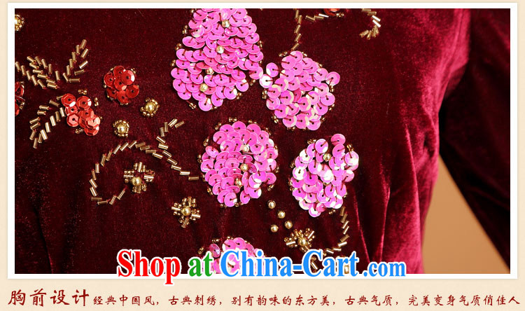 Jack And Jacob JIEYA - WOLF dresses summer women's clothing, wool embroidery cultivating longer half sleeve Spring Summer and Autumn Tang Women's clothes half sleeve long Jie, Jacob hit mine deep purple 2 XXXL pictures, price, brand platters! Elections are good character, the national distribution, so why buy now enjoy more preferential! Health