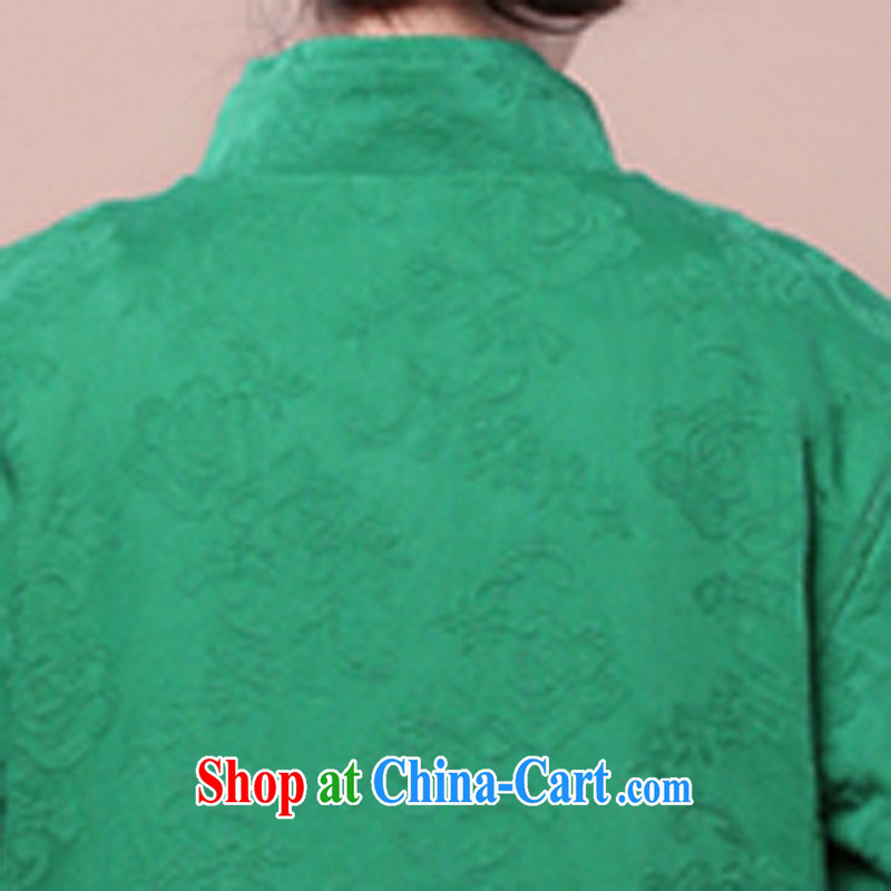 2014 fall and winter girls decorated in stylish cotton jacquard Tang jackets kit to sell FG green package XXXXL charm, as well as Asia and (Charm Bali), online shopping