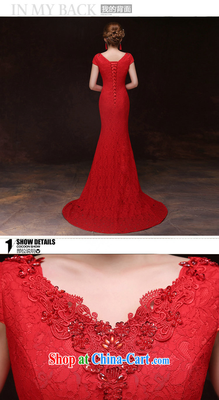 Still, 12,015 wedding New Red bows marriage crowsfoot long lace bridesmaid service banquet dress YY 6978 red XXL pictures, price, brand platters! Elections are good character, the national distribution, so why buy now enjoy more preferential! Health