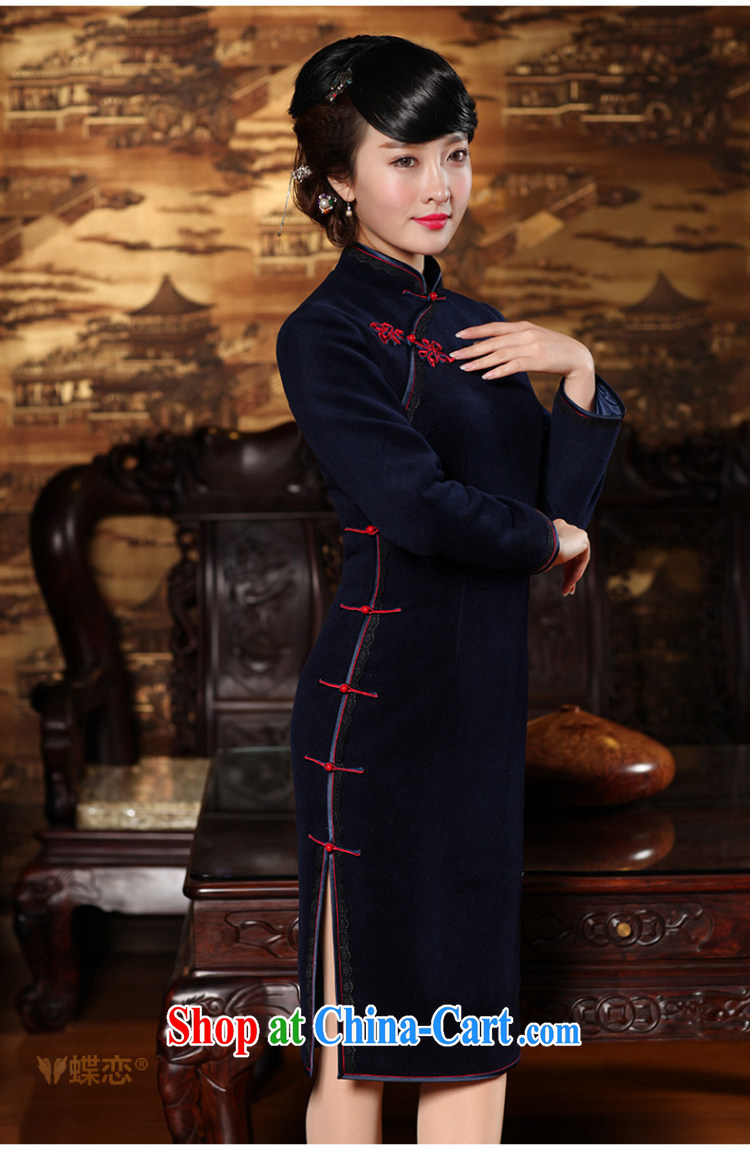 Butterfly Lovers 2015 spring new stylish improved wool dresses? dresses retro long, long-sleeved robes 49,156 Tibetan youth L pictures, price, brand platters! Elections are good character, the national distribution, so why buy now enjoy more preferential! Health