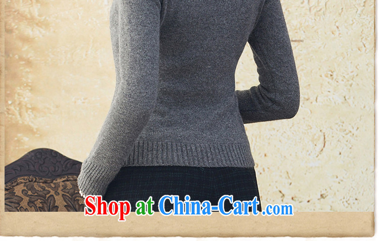 once and for all of our proverbial hero, solid knit sweater girl sweater-jacket fall and winter new round-collar long-sleeved sweater light gray XL pictures, price, brand platters! Elections are good character, the national distribution, so why buy now enjoy more preferential! Health