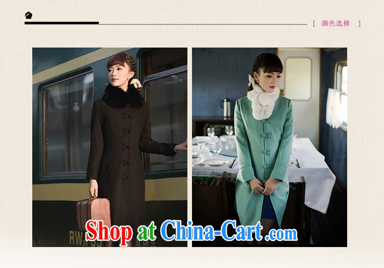 once and for all and winter proverbial hero Yang Sau San long-sleeved woolen coat wool coat is female, long winter China wind wind jacket with green XL pictures, price, brand platters! Elections are good character, the national distribution, so why buy now enjoy more preferential! Health