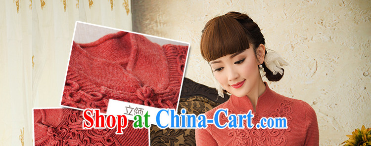 once and for all and Ms Audrey EU fatally jealous Connie Long-Sleeve female sweaters and Ethnic Wind embroidery sweater jacket 2015 autumn and winter dark XL pictures, price, brand platters! Elections are good character, the national distribution, so why buy now enjoy more preferential! Health