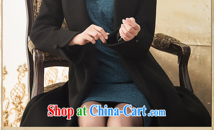 proverbial hero once and for all, the autumn and winter high-end wool, long hair that jacket women 2015 new wind jacket coat black XL pictures, price, brand platters! Elections are good character, the national distribution, so why buy now enjoy more preferential! Health