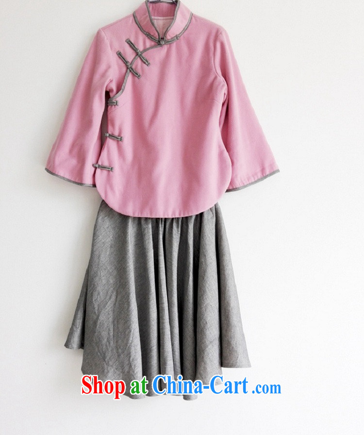 Ask a vegetarian winter new products (ask heart -- Korea Chinese wind improved short cheongsam Kit cashmere spring coat body skirt WXZ 1078 pink jacket $418 L code pictures, price, brand platters! Elections are good character, the national distribution, so why buy now enjoy more preferential! Health