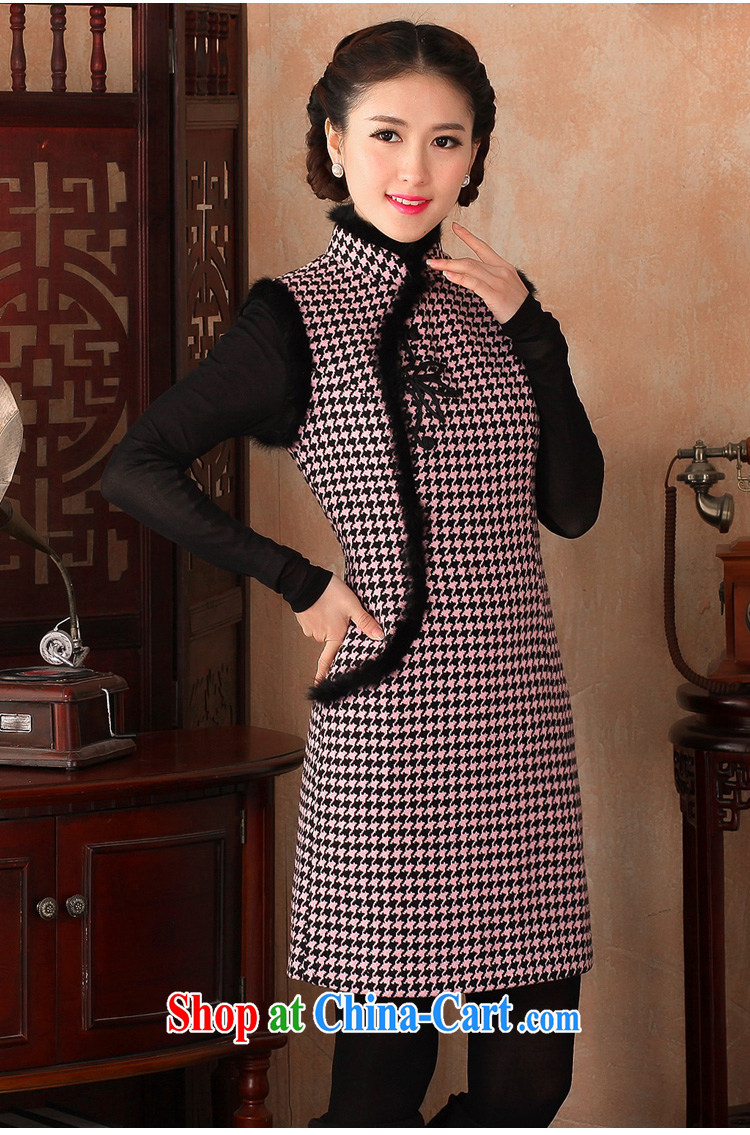 The Yee-Windsor stack the 2014 autumn and winter clothing new, improved retro fashion style wool is for gross cheongsam dress 3222 Y D pink 3XL pictures, price, brand platters! Elections are good character, the national distribution, so why buy now enjoy more preferential! Health