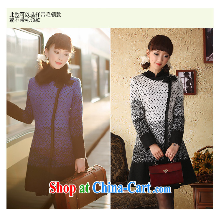 proverbial hero once and for all the high-end, long-sleeved sweater, wool winter sweater jacket that female wind jacket coat jacket fall and winter, blue XL pictures, price, brand platters! Elections are good character, the national distribution, so why buy now enjoy more preferential! Health