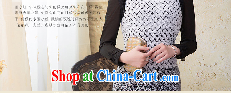 once and for all and without wind the hair beauty is loaded autumn dresses and stylish China's national culture and quality for female dress royal blue 2 XL pictures, price, brand platters! Elections are good character, the national distribution, so why buy now enjoy more preferential! Health