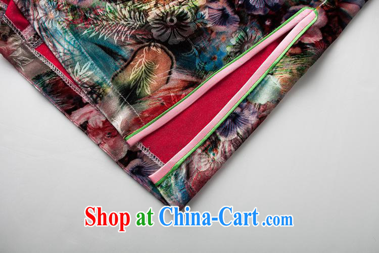 Autumn 2014, Tang women-improved stylish dresses wool stamp 7 cuffs mother load the code cheongsam XXXL picture color XXXL pictures, price, brand platters! Elections are good character, the national distribution, so why buy now enjoy more preferential! Health