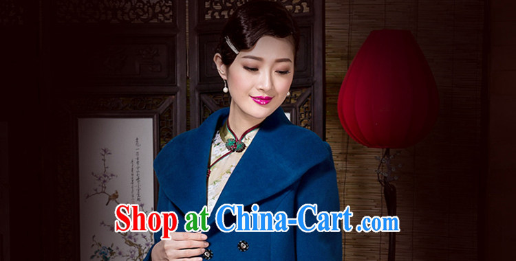 Royal Seal Yin Yue 2015 winter hair coat is elegant, with cultivating simplicity and gross, Ms. so strap jacket blue M pictures, price, brand platters! Elections are good character, the national distribution, so why buy now enjoy more preferential! Health