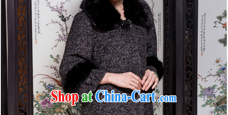 Yin Yue seal 2015 winter rough tweed hair? jacket retro loose the code so gross middle-aged mother coat picture color L pictures, price, brand platters! Elections are good character, the national distribution, so why buy now enjoy more preferential! Health