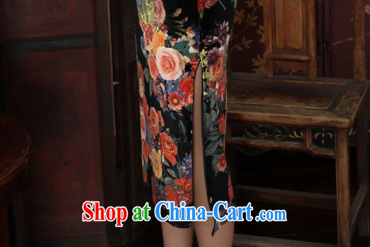 In accordance with the conditions and in winter and spring, the girls dresses and stylish classic stretch-velvet poster 7 cuff Cultivating Female cheongsam dress in figure 2 XL pictures, price, brand platters! Elections are good character, the national distribution, so why buy now enjoy more preferential! Health