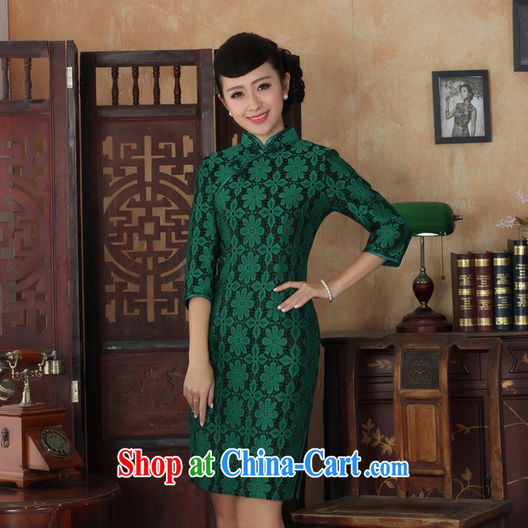 In accordance with the conditions in Spring and Winter, new female dresses Ethnic Wind lace + wool beauty flag 7 cuff robe skirt picture color 3XL pictures, price, brand platters! Elections are good character, the national distribution, so why buy now enjoy more preferential! Health