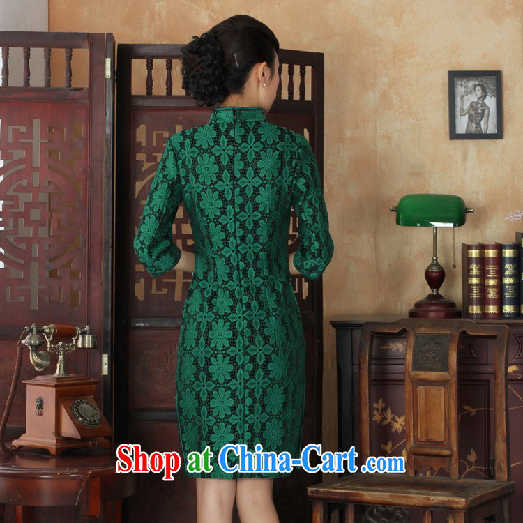 In accordance with the conditions in Spring and Winter, new female dresses Ethnic Wind lace + wool beauty flag 7 cuff robe skirt picture color 3XL pictures, price, brand platters! Elections are good character, the national distribution, so why buy now enjoy more preferential! Health