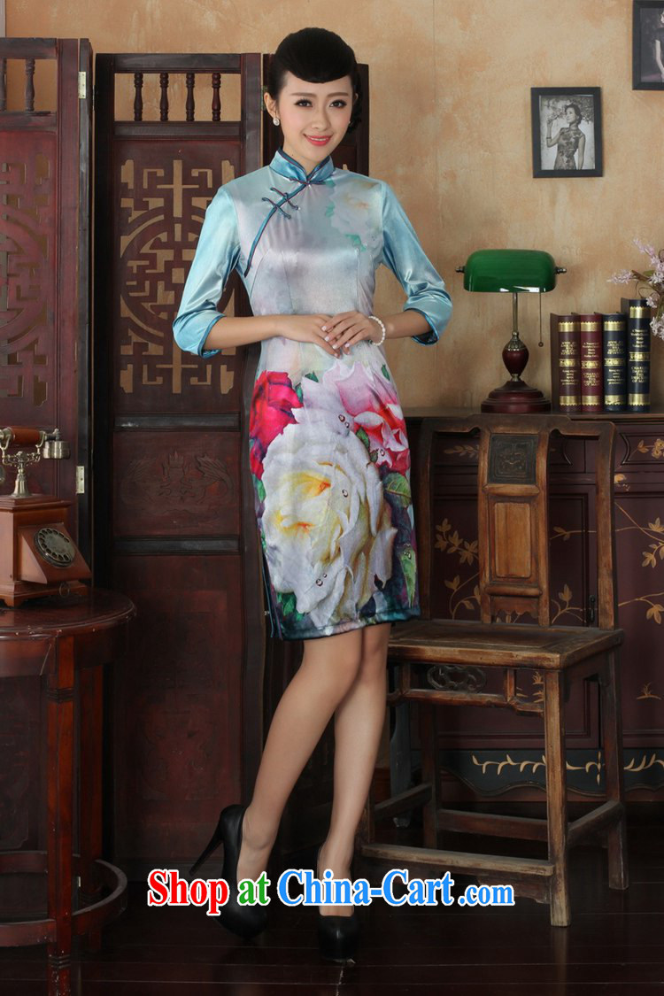 In accordance with the situation in autumn and winter, the female Ethnic Wind poster Kim wool beauty 7 sub-cuff skirt outfit such as figure 2 XL pictures, price, brand platters! Elections are good character, the national distribution, so why buy now enjoy more preferential! Health
