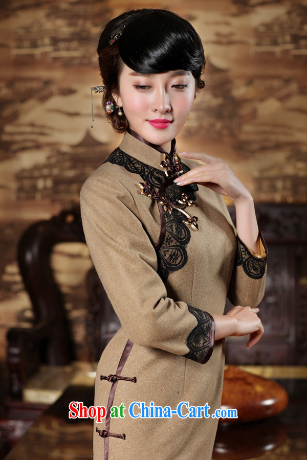 Bird lovers of the time axis, spring 2015, winter clothes lace tile Daily Beauty long-sleeved wool dresses that skirt card its color XXL pictures, price, brand platters! Elections are good character, the national distribution, so why buy now enjoy more preferential! Health