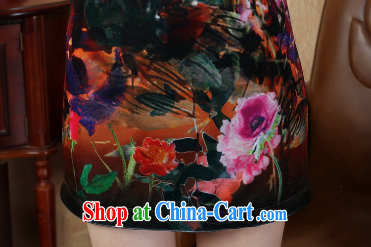 In accordance with the situation in winter improved Chinese qipao, for poster classical-tie sleeveless dresses beauty dress - A black 2 XL pictures, price, brand platters! Elections are good character, the national distribution, so why buy now enjoy more preferential! Health