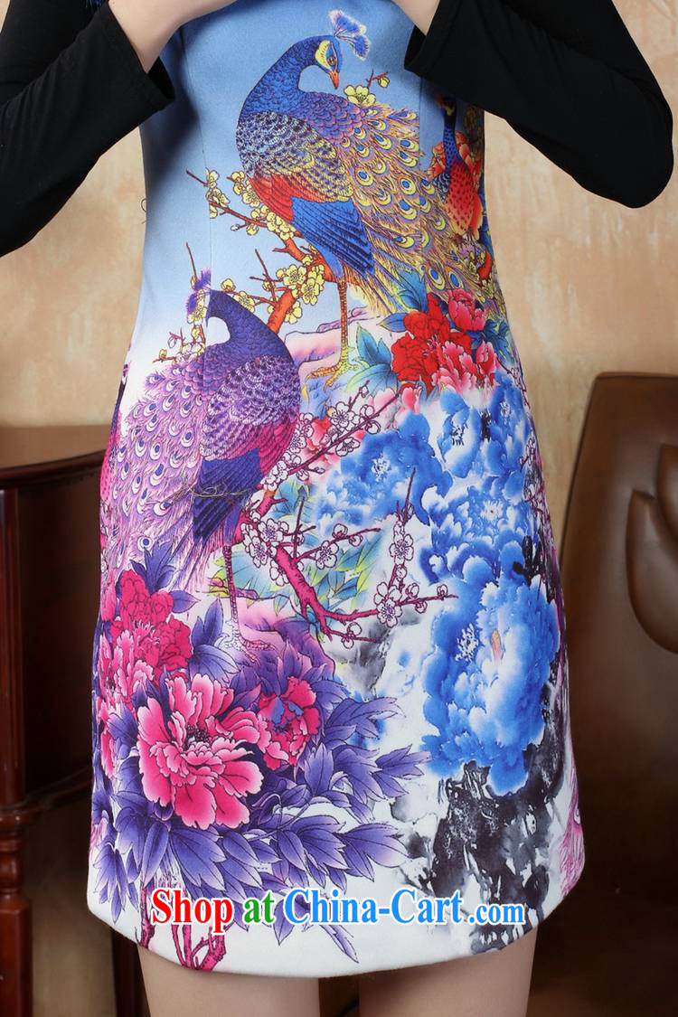 According to the conditions in winter, new Chinese qipao, for stitching animal flower cultivation cheongsam dress as figure 2 XL pictures, price, brand platters! Elections are good character, the national distribution, so why buy now enjoy more preferential! Health