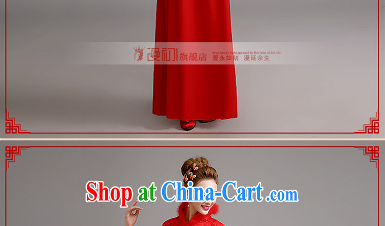 Early definition Bridal Fashion 2015 new long-sleeved winter clothing wedding dresses winter toast serving thick dress Long Red Red XXL code pictures, price, brand platters! Elections are good character, the national distribution, so why buy now enjoy more preferential! Health