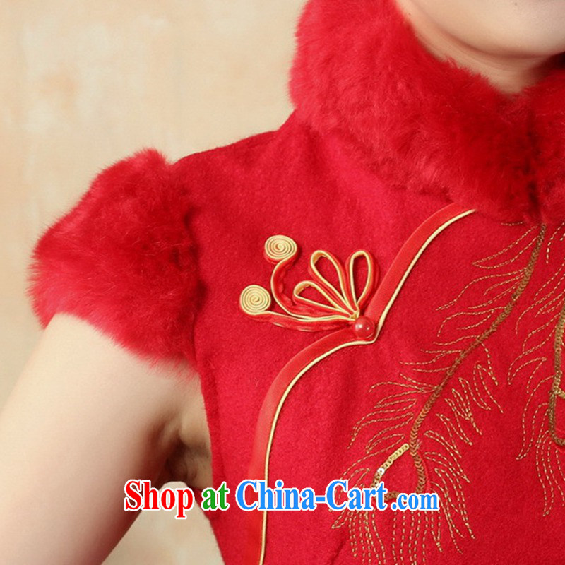 In accordance with the conditions and in winter new improved Chinese qipao, for a tight retro-tie sleeveless dresses beauty as shown in Figure 2 XL, in accordance with the situation, and, shopping on the Internet