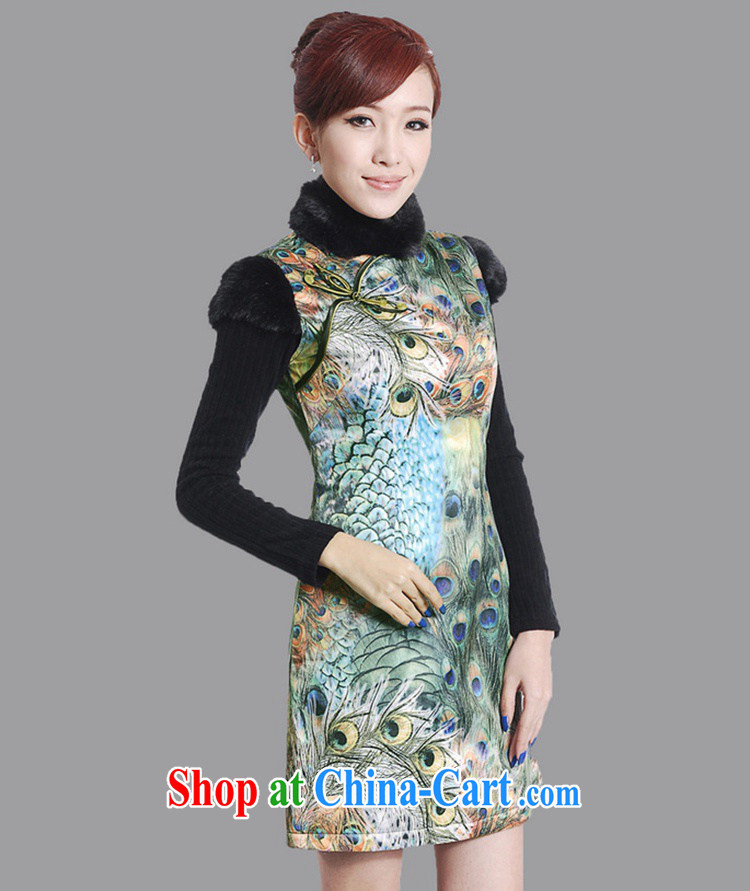 According to the conditions in Winter spring new women with improved Chinese qipao, for classic is the cotton sleeveless dresses beauty as shown in Figure 2 XL pictures, price, brand platters! Elections are good character, the national distribution, so why buy now enjoy more preferential! Health
