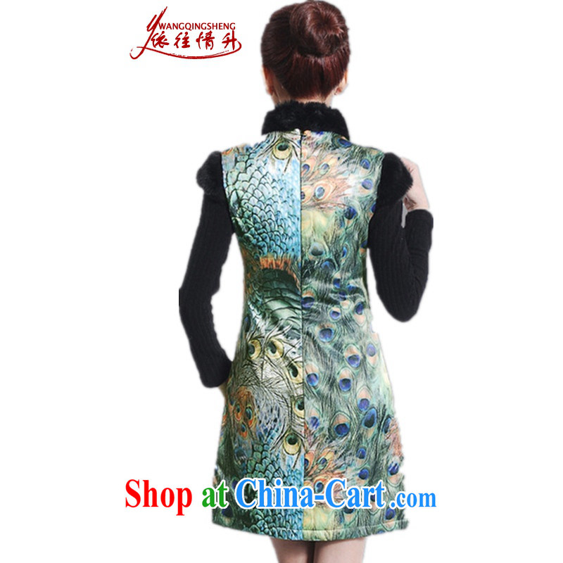 In accordance with the situation in Winter spring new women with improved Chinese qipao, for classic is the cotton sleeveless dresses beauty as shown in Figure 2 XL, in accordance with the situation, and, on-line shopping