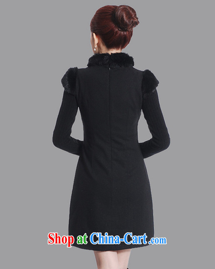According to the conditions in winter new women improved Chinese qipao, for a tight embroidered sleeveless dresses beauty as shown in Figure 2 XL pictures, price, brand platters! Elections are good character, the national distribution, so why buy now enjoy more preferential! Health