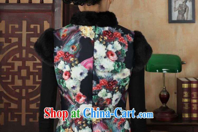 Shanghai, optimize purchase Chinese improved cheongsam dress short skirt winter clothing New-wool dresses beauty picture color 40/XXL pictures, price, brand platters! Elections are good character, the national distribution, so why buy now enjoy more preferential! Health