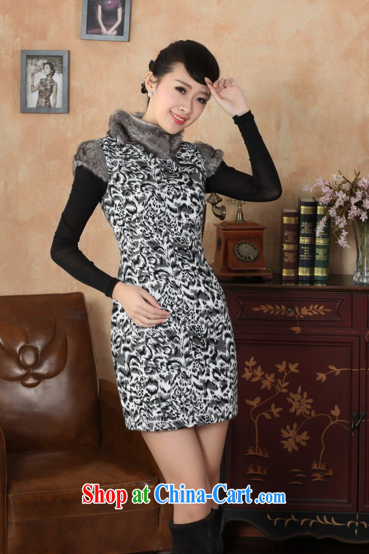 Shanghai, optimize purchase Chinese improved cheongsam dress short skirt winter clothing New-hair beauty? cheongsam picture color 40/XXL pictures, price, brand platters! Elections are good character, the national distribution, so why buy now enjoy more preferential! Health