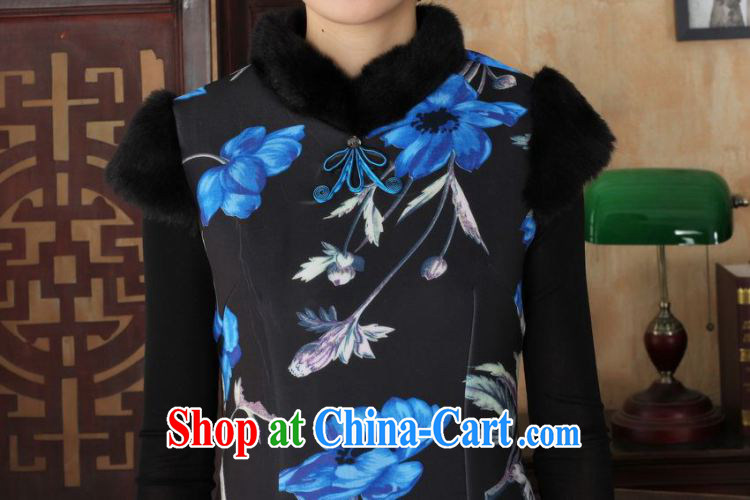 And Jing Ge Chinese improved cheongsam dress short skirt winter clothing New-wool dresses beauty Y 0029 photo color 40/XXL pictures, price, brand platters! Elections are good character, the national distribution, so why buy now enjoy more preferential! Health