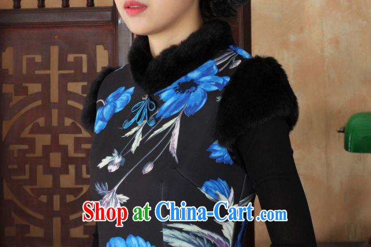 Jing An outfit, Ms. Tang with improved winter dresses, for the waist dress dresses picture color 2 XL pictures, price, brand platters! Elections are good character, the national distribution, so why buy now enjoy more preferential! Health