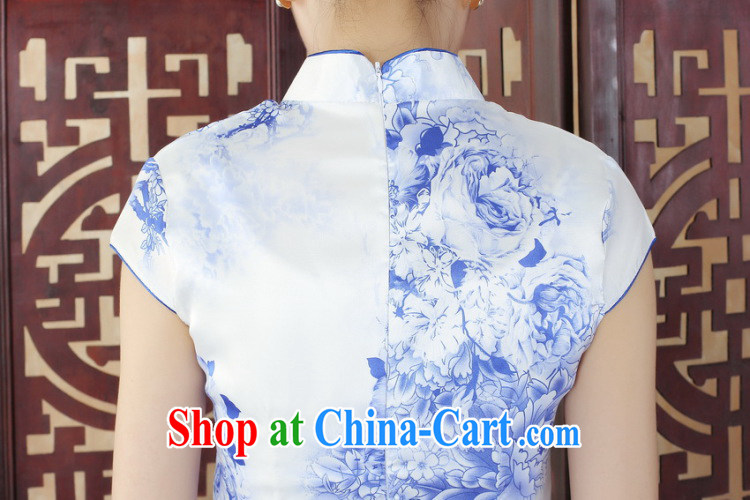 Jing An outfit, Ms. Tang is improved summer dresses, for a tight stamp collection waist dress dresses J 5130 Map Color 2 XL pictures, price, brand platters! Elections are good character, the national distribution, so why buy now enjoy more preferential! Health