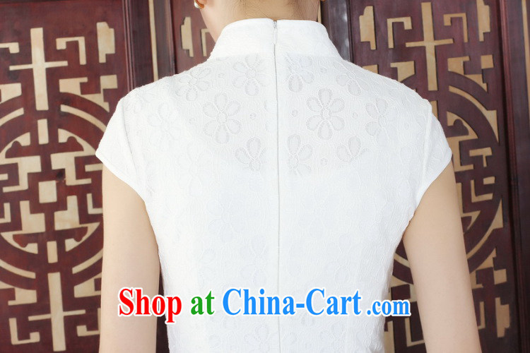 An Jing Lady Jane, stylish and refined beauty lace short cheongsam dress new Chinese qipao gown - B pink 2 XL pictures, price, brand platters! Elections are good character, the national distribution, so why buy now enjoy more preferential! Health