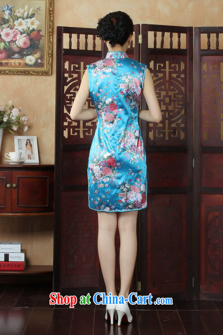 Jing An outfit, Ms. Tang is improved summer dresses, for a tight stamp collection waist dress dresses J 5022 white 2XL pictures, price, brand platters! Elections are good character, the national distribution, so why buy now enjoy more preferential! Health