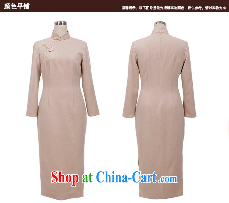 Bird lovers of wind, spring 2015 new beauty, long hair that long-sleeved cheongsam dress red XXL pictures, price, brand platters! Elections are good character, the national distribution, so why buy now enjoy more preferential! Health