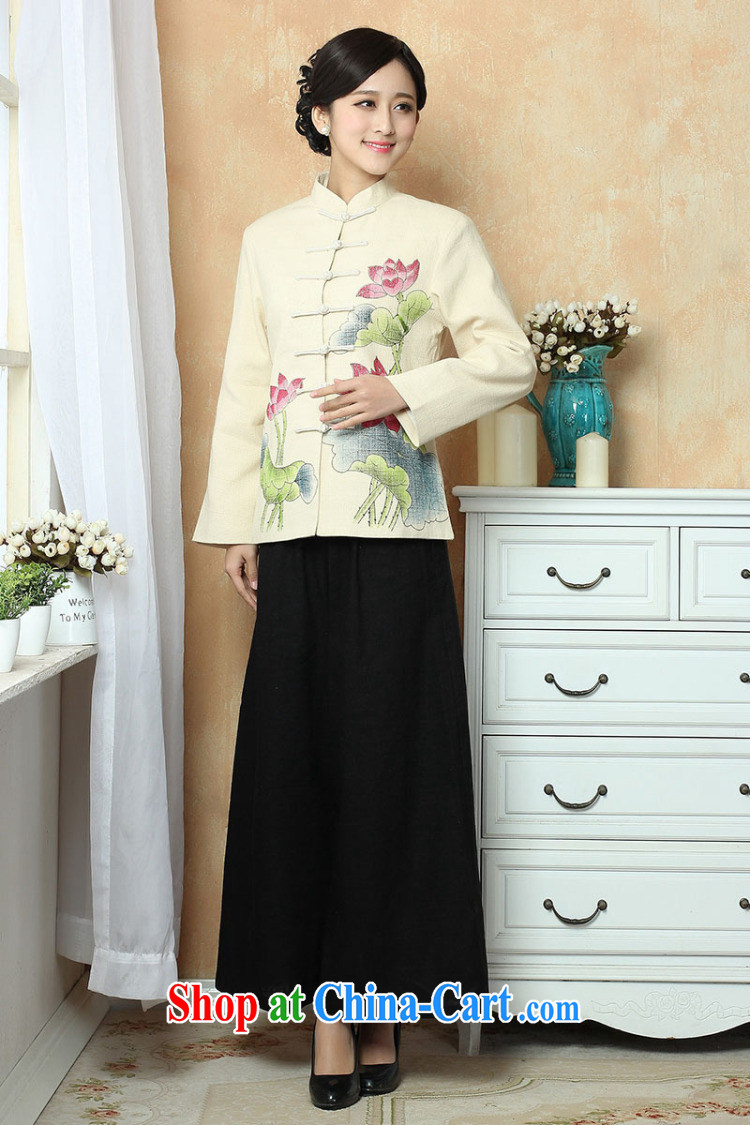 Dan smoke Tang Women's clothes dresses hand-painted Chinese improved, for Chinese autumn and winter arts jacket long-sleeved uniforms - 1 3 XL pictures, price, brand platters! Elections are good character, the national distribution, so why buy now enjoy more preferential! Health