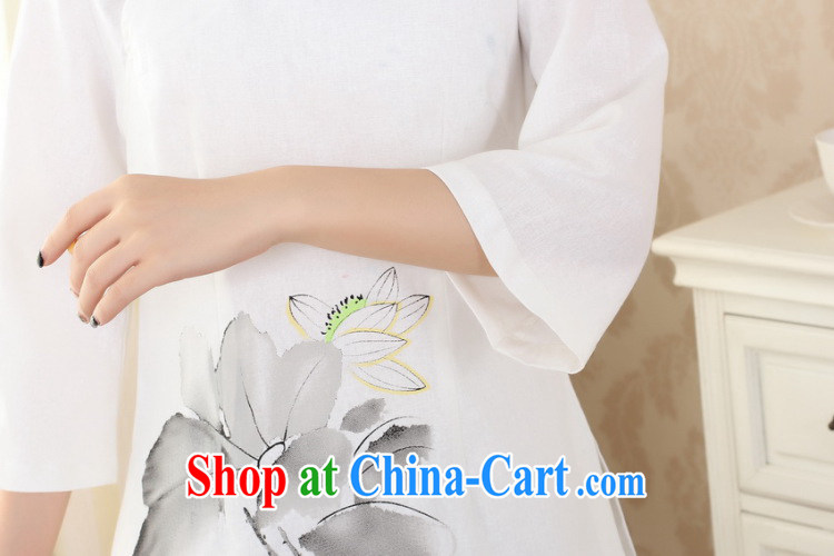Allow Ms. Jing Tang Women's clothes summer T-shirt, cotton for the hand-painted Chinese Han-female improved Tang in cuff - B pink 2 XL pictures, price, brand platters! Elections are good character, the national distribution, so why buy now enjoy more preferential! Health