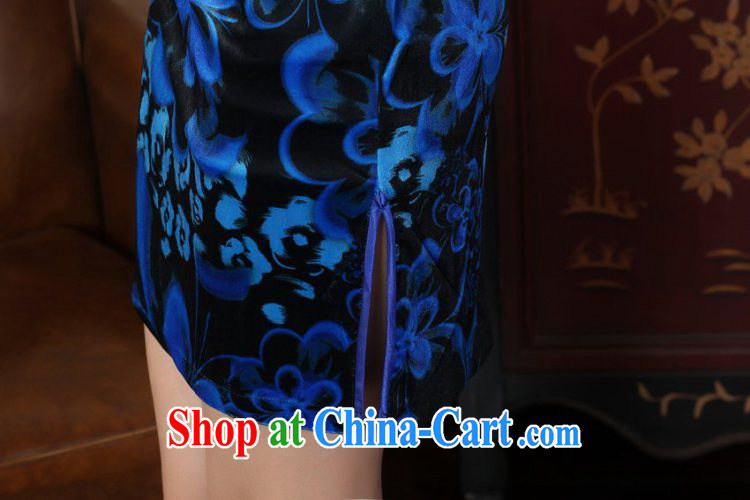 He Jing Ge New-stretch the wool dresses 7 sub-cuff autumn and winter dresses, dress royal blue 2 XL pictures, price, brand platters! Elections are good character, the national distribution, so why buy now enjoy more preferential! Health