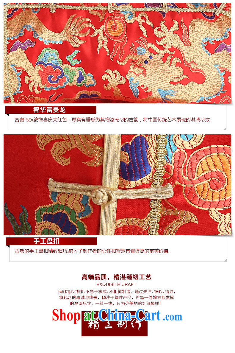 Code hang bridal men's Su-wo service Chinese bride marriage of Phoenix 2015 retro fitted married women and men clothing combination dress the groom wedding dresses red L pictures, price, brand platters! Elections are good character, the national distribution, so why buy now enjoy more preferential! Health