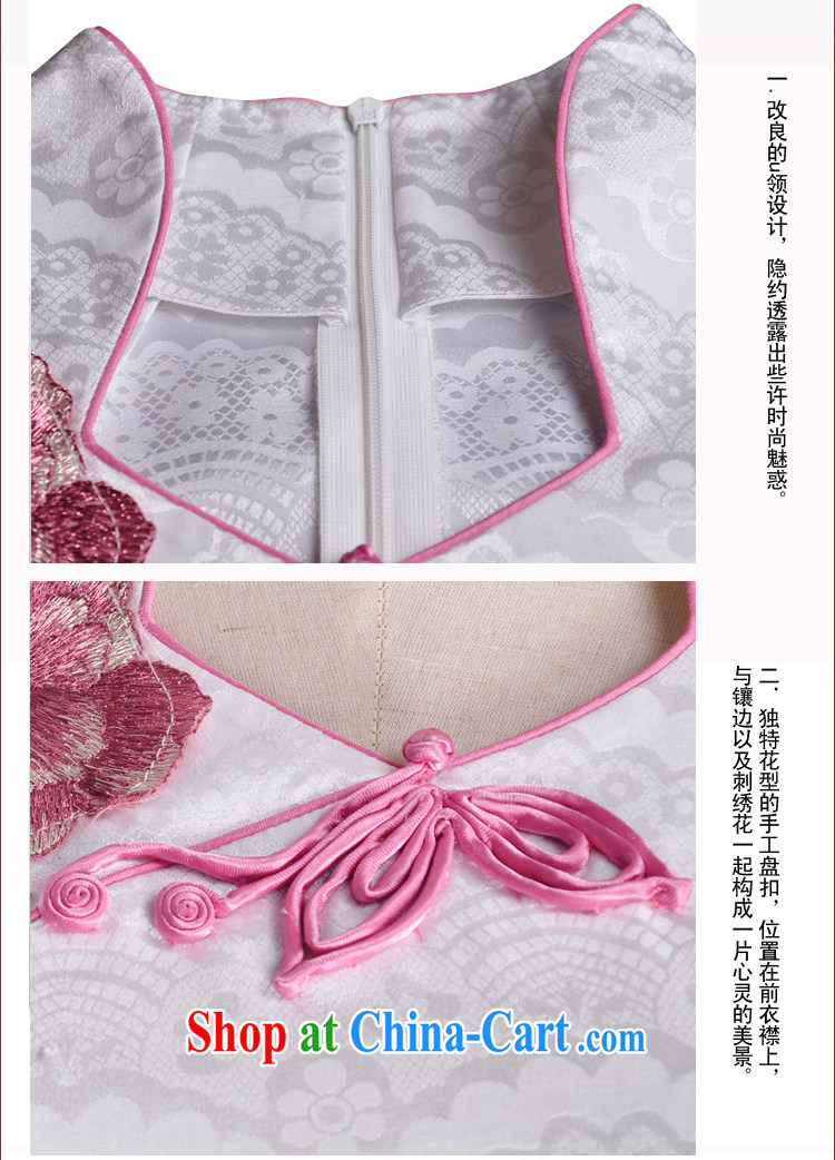 Butterfly Lovers embroidered flower, 2015 spring new stylish and improved three-dimensional embroidery cultivating short cheongsam dress 49,193 figure S pictures, price, brand platters! Elections are good character, the national distribution, so why buy now enjoy more preferential! Health