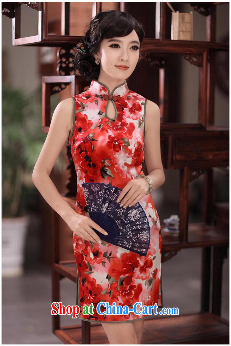 Butterfly Lovers ferry erotic films 2015 spring new short sleeveless improved stylish Silk Cheongsam 49,194 figure XXL pictures, price, brand platters! Elections are good character, the national distribution, so why buy now enjoy more preferential! Health