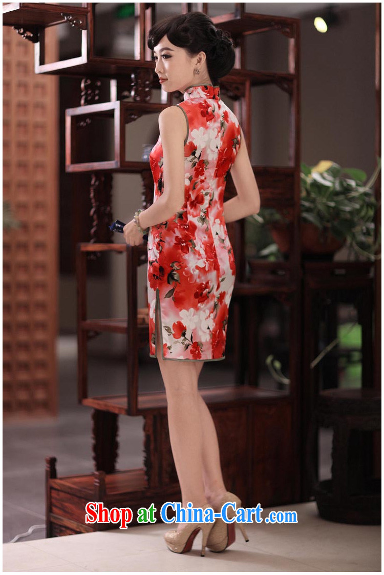 Butterfly Lovers ferry erotic films 2015 spring new short sleeveless improved stylish Silk Cheongsam 49,194 figure XXL pictures, price, brand platters! Elections are good character, the national distribution, so why buy now enjoy more preferential! Health