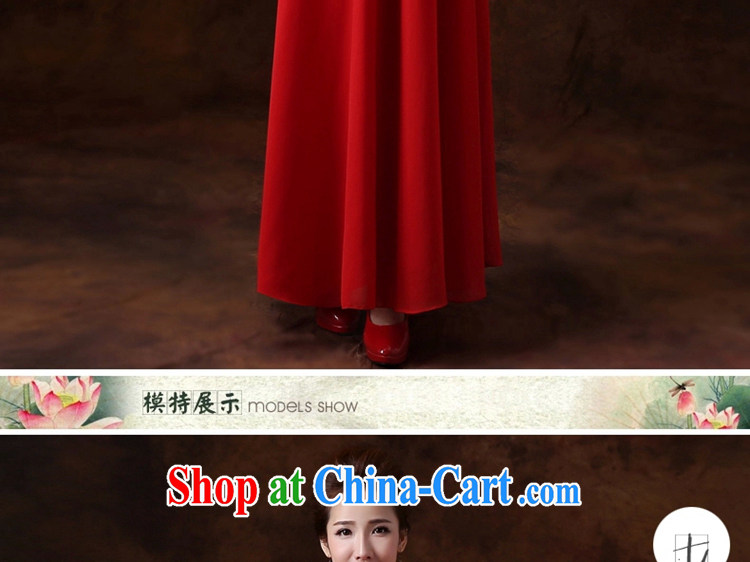 Cheng Kejie MIA long-sleeved robes bows Service Bridal Fashion 2015 new marriages red long marriage, chinese red 7 cuff XXL pictures, price, brand platters! Elections are good character, the national distribution, so why buy now enjoy more preferential! Health