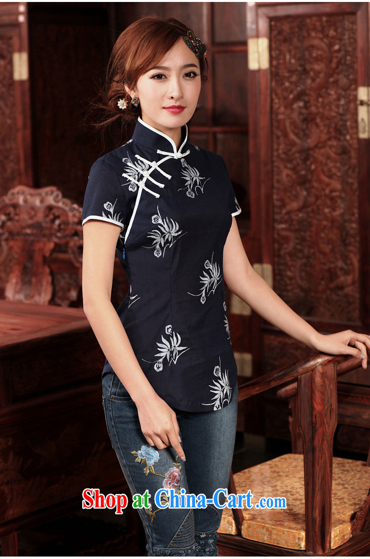 Butterfly Lovers chat the poems spring 2015 the new, shorter, traditional Hmong batik cotton the cheongsam shirt 49,201 Indigo XXL pictures, price, brand platters! Elections are good character, the national distribution, so why buy now enjoy more preferential! Health