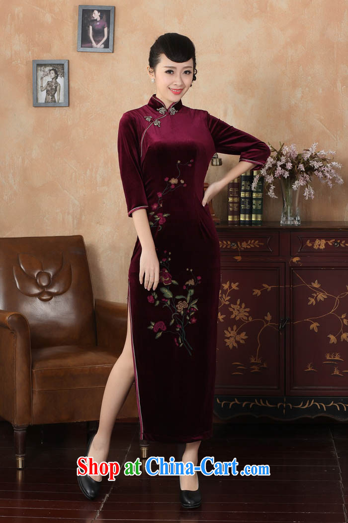 Ko Yo vines into colorful spring 2015 New Tang load-stretch the wool fashion, for the hard disk 7 for the cuff high on the truck cheongsam T T 0003 0003 180/3 XL pictures, price, brand platters! Elections are good character, the national distribution, so why buy now enjoy more preferential! Health